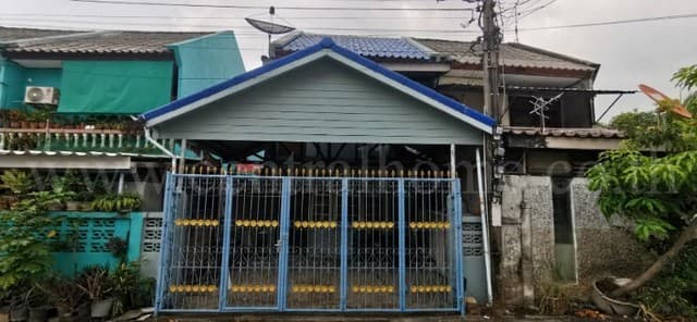 ขายด่วน บ้านแฝด ซอยวัดใหม่ผดุงเขต นนทบุรี ทำเลดี ใกล้ MRT สถานีตลาดบางใหญ่