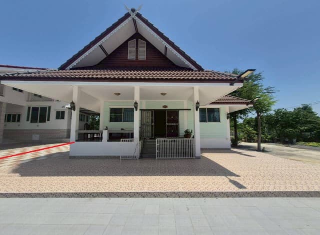 บ้านเดี่ยวชั้นเดียว 2 หลัง ( สร้างเอง ) 372.7 ตารางวา ซอยรังสิต-นครนายก 31 (บงกช59) ถนนรังสิต - นครนายก คลองหลวง ปทุมธานี