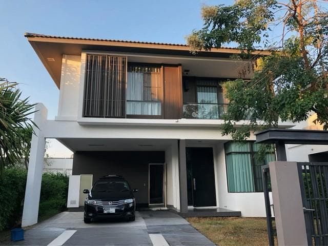 ให้เช่าบ้านเดี่ยว 2 ชั้น 60 ตร.ว. หมู่บ้านมัณฑนา อ่อนนุช-วงแหวน 3 ใกล้เมกะบางนา