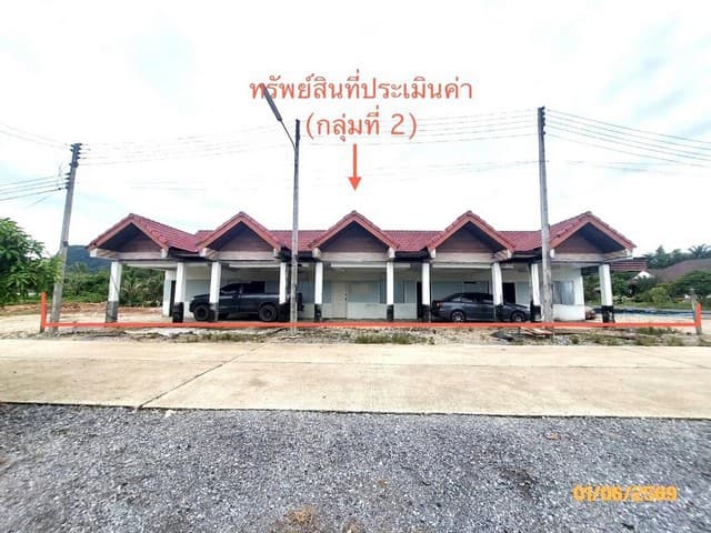 ขายบ้านพักอาศัยชั้นเดียวสุราษฎร์ธานี จำนวน 5 หลัง อำเภอบ้านตาขุน ถนนเลียบคลองชลประทาน