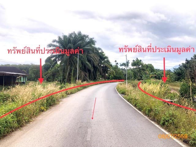 ขายบ้านเดี่ยวสุราษฎร์ธานี อำเภอเวียงสระ ถนนเลียบคลองชลประทาน