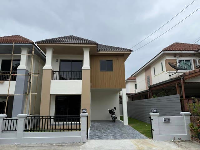 ขายบ้านเดี่ยว 2 ชั้น 36 ตรว. โครงการสวนหลวงวิลล์ เฉลิมพระเกียรติ ร.9 ซอย 28 ใกล้สวนหลวง ร.9