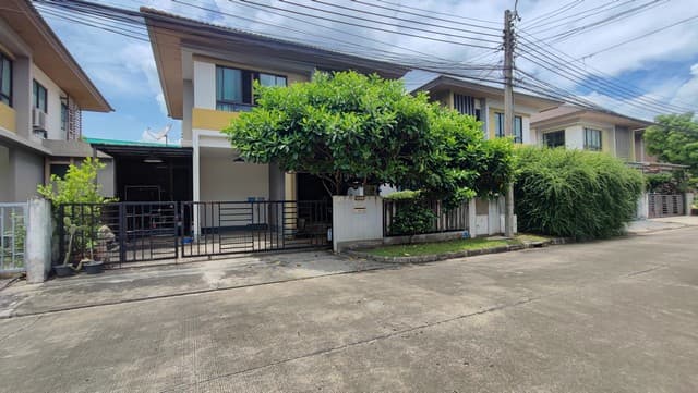บ้านพร้อมพัฒน์ ไพร์ม รามอินทรา Prompat Prime Ramintra 49 ตรว สวนสวยหน้าหลังบ้าน