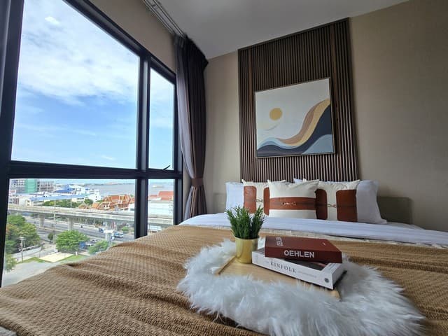 ขายคอนโด Knightsbridge Sky River Ocean ชั้น 10 เอาใจสายเสื้อผ้าเยอะ Build in จัดเต็ม