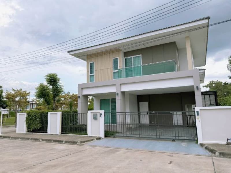 โครงการบีลีฟ-วงแหวนสันกำแพง บ้านเดี่ยวแปลงมุม ติดสวนสาธารณะ บรรยากาศเงียบสงบ พร้อมเข้าอยู่ทันที