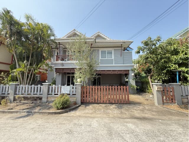 บ้านเช่าบางเเสน ใกล้ตลาดหนองมนติดถนนสุขุมวิท Casalunar Village HR0067