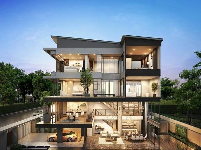 ให้เช่าโฮมออฟฟิศ 3.5 ชั้น 385 ตร.ม. โครงการ แกลม ลาดพร้าว ซอยสตรีวิทยา 2