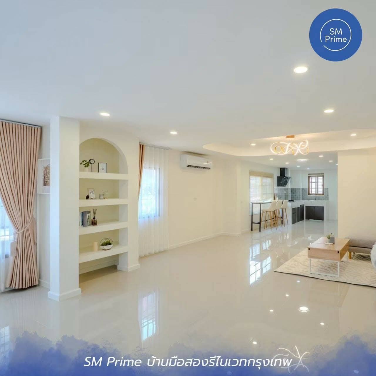 ลดแรง 6 แสน!! ทาวน์โฮม 3 ชั้น รีโนเวทใหม่ พระราม 9 ซอย 43 ใกล้เดอะไนน์ ทางด่วน รถไฟฟ้า ม.รามฯ 2