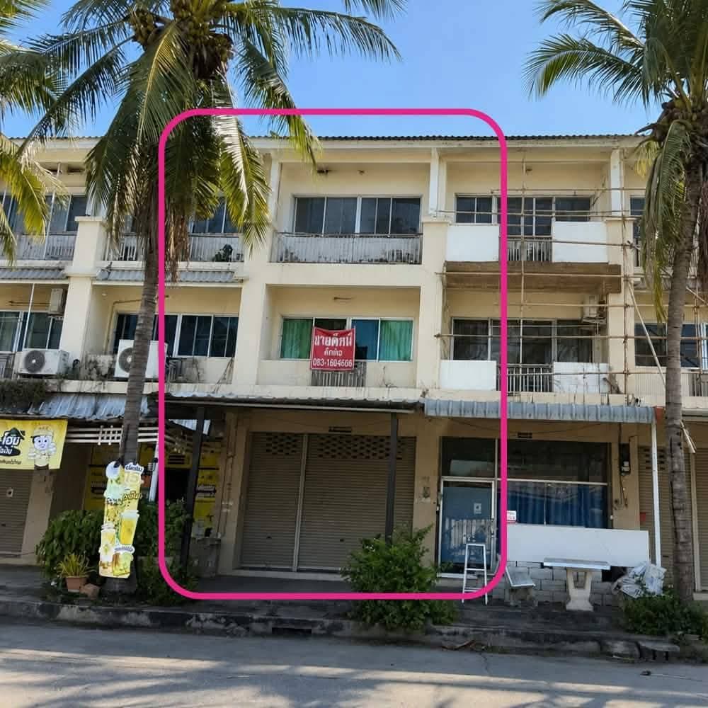 ขายถูกมาก!! อาคารพาณิชย์ 3 ชั้น ติดถนนทำเลทอง อ.สามชุก จ.สุพรรณบุรี ใกล้ ม.ราชมงคลสุวรรณภูมิ 6