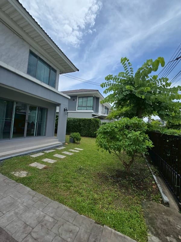 ให้เช่า/ขาย บ้านเดี่ยวหลังใหญ่ 2ชั้น หมู่บ้าน Perfect Place พระราม 9-กรุงเทพกรีฑา ทำเลดีมาก Tel 0984282935 4