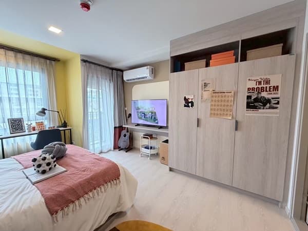 ขายคอนโด ใหม่ dcondo Vivid Rangsit ตรงข้าม ม.กรุงเทพ ข้ามสะพานลอยก็ถึงมหาลัย พร้อมอยู่ โทร 0616161426 6