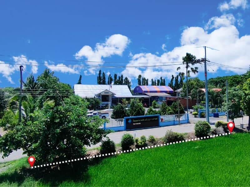 ขายที่ดิน 7-2-8 ไร่ ตรงข้ามอนามัยหนามแดง ใกล้วัดหนามแดง จ.ฉะเชิงเทรา 2