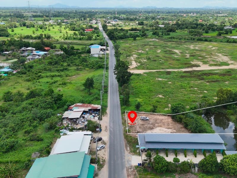 ขายที่ดินพนัสนิคม 1-0 -92 ไร่ ติดถนนเมืองเก่า จากแยกโพธ์สำเภา (วงแหวนเลี่ยงเมือง)700 เมตร เหมาะทำโกดัง-ร้านขายส่ง 2