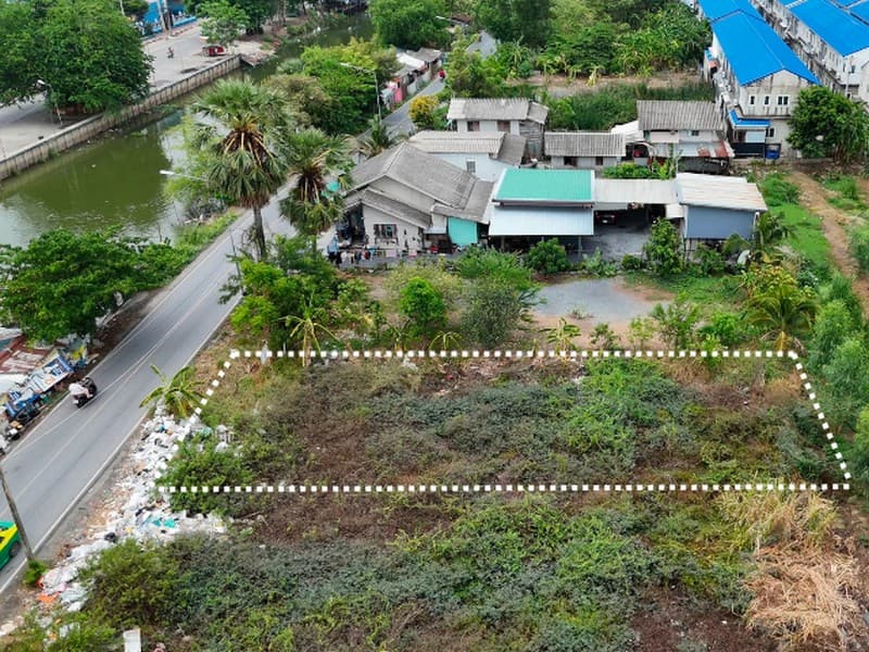 ขายที่ดิน 108 ตร.ว. ทำเลดีใน ซอยรังสิต-นครนายก 31 (ซอยจรัญสนิทวงศ์) ตรงข้าม วัดแสงสรรค์ เดินทางสะดวกใกล้ ฟิวเจอร์พาร์ค 5