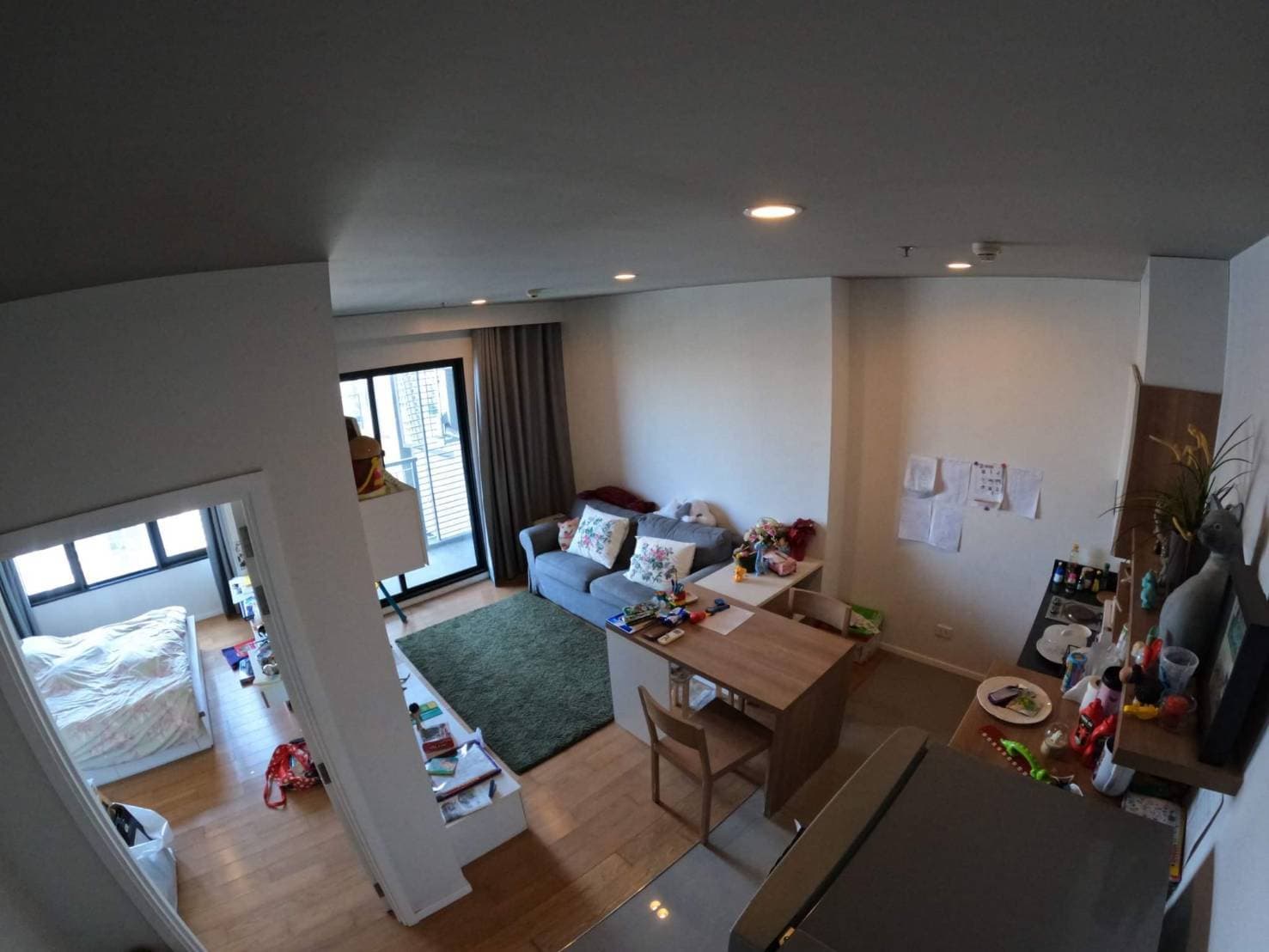 Condo for sale, studio room 1 bed Blocs77 On Nut Sukhumvit77 BTS On nut 2