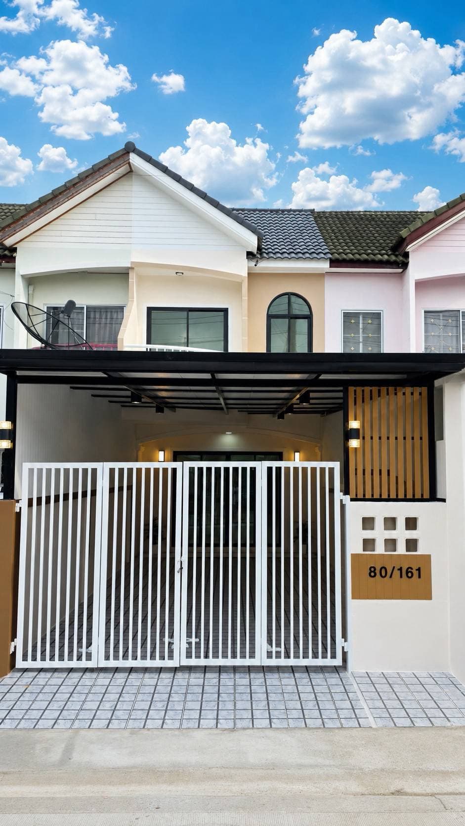ขายทาวน์เฮาส์ 2 ชั้น อิมพีเรียลเพลส-ซอยลาดปลาดุก ทำเลทองหลังห้าง JAS Green Village 4