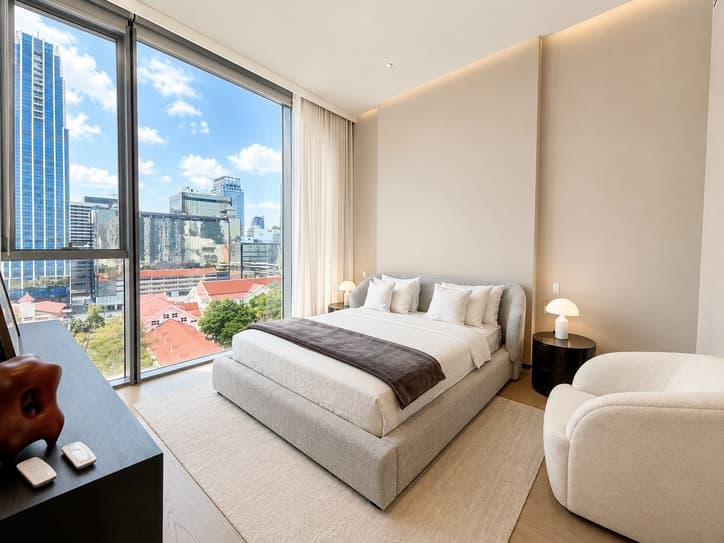 For Rent: SCOPE Langsuan (83 sqm) 1 Bed Chanintr Furnished Private Lift 170k/month 4