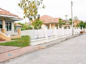บ้านเดี่ยวชั้นเดียว เนื้อที่กว้าง โครงการ วิลล่าลานนา1 สันกำแพง