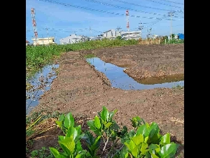 ให้เช่าถูกมาก!! ที่ดิน 5 ไร่ ถมแล้ว ทำเลทอง ติดถนนบ้านกล้วย-ไทรน้อย ใกล้บิ๊กซี ตลาดน้ำ โรงพยาบาลไทรน้อย