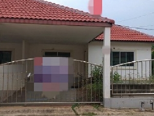 ขายบ้านแฝดมือสองกันทรวิชัย   โครงการพิมพ์พิศา โฮมทาวน์  มหาสารคาม