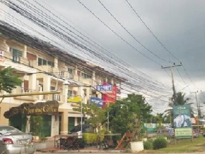 ขายอาคารพาณิชย์ 3 ชั้น 2 คูหา ต.พะวง อ.เมืองสงขลา จ.สงขลา