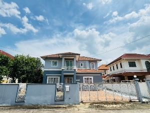 ขายบ้านเดี่ยวมือสอง เขตหนองจอก กรุงเทพฯ  โครงการ เค.ซี.กรีนวิลล์ หนองจอก