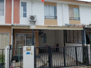 ขายทาวน์เฮ้าส์มือสอง อำเภอพระสมุทรเจดีย์ จ.สมุทรปราการ  โครงการ บ้านพฤกษา 77-1