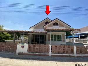 ขายบ้านเดี่ยว โครงการ อยู่สบาย เฟส 1  ถนน เทศบาล 4 ตำบล หนองตำลึง อำเภอ พานทอง จังหวัด ชลบุรี