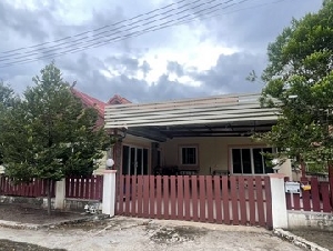 ขายบ้านเดี่ยวชั้นเดียว โครงการหมู่บ้านสวนสวัสดี อำเภอภูเขียว จังหวัดชัยภูมิ เนื้อที่ 90 ตารางวา