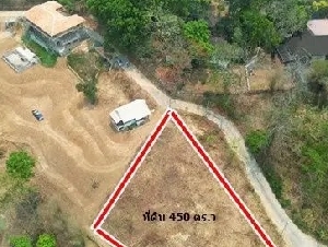 ขายที่ดินแม่ริม เชียงใหม่ บนเนินเขา วิวภูเขา 180 องศา ใกล้สนามบิน
