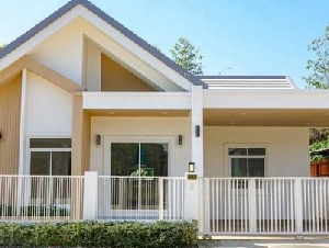 บ้านชั้นเดียว ใกล้สวนดอกไม้ เหมืองแก้ว แม่ริม           