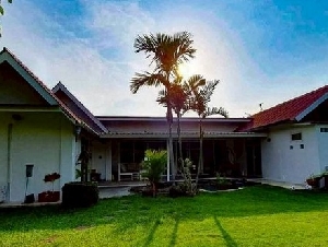 บ้านเดี่ยวชั้นเดียว บ้านนอกโครงการ หนองแฝก สารภี    