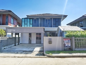 ขายบ้านเดี่ยว สราญสิริ ชัยพฤกษ์แจ้งวัฒนะ ต้นโครงการ อายุ 5 ปี ต่อเติมครบ พร้อมเรือนรับรอง  ใกล้ทางด่วนและรถไฟฟ้า  