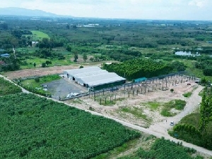 ขายโกดังขนาด 3,000 ตร.ม. บนเนื้อที่ 6ไร่ ต.หนองไผ่แก้ว อ.บ้านบึง จ.ชลบุรี