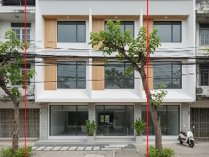 ใหม่ทั้งหลัง ตีทะลุ 440 ตร.ม. ถ.สุขสวัสดิ์ ราษฎร์บูรณะ ให้เช่าอาคารพาณิชย์ 3 ชั้น 2 คูหา ตลาดอินดี้ 900 ม.