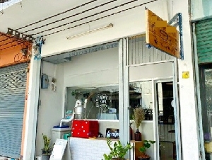 ร้านคาเฟ่ delivery 40 ตร.ม. MRT ไฟฉาย 50ม. แม็คโคร จรัญสนิทวงศ์ 600 ม.ให้เช่าพื้นที่ตึกแถวชั้น 1  เหมาะทำร้านสะดวกซัก 1 นอน1 น้ำ