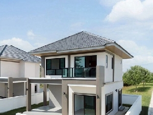 บ้านเดี่ยว 2ชั้น สไตล์โมเดิร์น ทำเลดี เป็นส่วนตัว โซนป่าแดด 