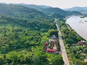 ขายที่ดินวิวแม่น้ำโขง วิวหลักล้าน ติดถนนทางหลวง อำเภอปากชม จังหวัดเลย