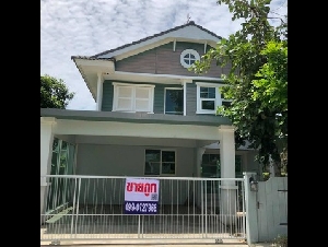 บ้านเดี่ยว 2 ชั้น บ้านสวยสไตล์อังกฤษ หมู่บ้านสีวลี อยุธยา 2 (เกาะเรียน)