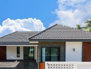 ขายบ้านเดี่ยว เชียงใหม่ สไตล์ Contemporary สันกำแพงสายใหม่ บ้านบวกค้าง 
