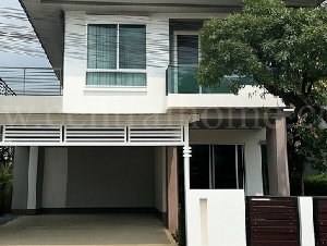 ลดราคา บ้านเดี่ยว ฮาบิเทีย บอนด์ ราชพฤกษ์ เฟอร์ครบ ถนนเมน 