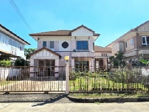 บ้านเดี่ยว มณีรินทร์ เลค แอนด์ พาร์ค ราชพฤกษ์ - ติวานนท์ ติดถนน 345