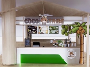 เซ้งกิจการร้านน้ำมะพร้าว ร้านตั้งอยู่ในเซ็นทรัลเวสต์เกต ทำเลทองใกล้ Donki การันตีลูกค้าแน่น