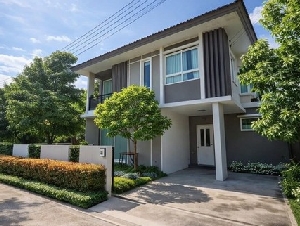  ให้เช่าบ้านเดี่ยวหลังมุม ใกล้วัดกรอกยายชา ระยอง พร้อมเฟอร์นิเจอร์ครบ