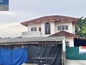 LM25-0070 ขายบ้านเดี่ยว สร้างเอง ใกล้ The Mall บางแค ซ.บางเชือกหนัง 13 กรุงเทพ เนื้อที่ 200 ตรว เดินทางสะดวก