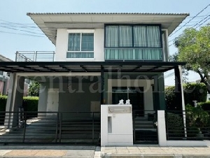 ขายด่วน บ้านเดี่ยว ฮาบิเทีย บอนด์ ราชพฤกษ์ ปทุมธานี หลังมุม พร้อมอยู่