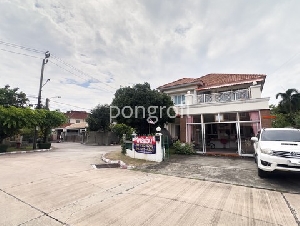 ขายบ้านเดี่ยวหลังมุม หมู่บ้านชวนชื่น วงแหวน–อ่อนนุช เนื้อที่ 75 ตร.ว. พร้อมเข้าอยู่