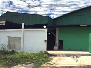 ขายและให้เช่าโกดังสินค้าพระสมุทรเจดีย์สมุทรปราการเนื้อที่2ไร่ (2,340ตรม.)