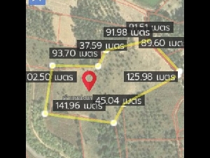 ขายที่ดินสวยเขาไม้แก้วชลบุรี ขายที่ดินชลบุรี พื้นที่สีเหลือง บนเนื้อที่  15 -3,-69 ไร่