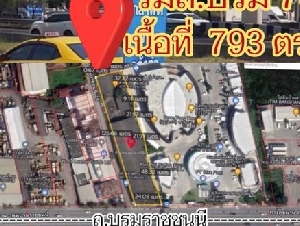 ขายที่ดินติดถนนบรมราชชนนี  ที่ดินติดซอยบรม78 แถมสิ่งปลูกสร้าง